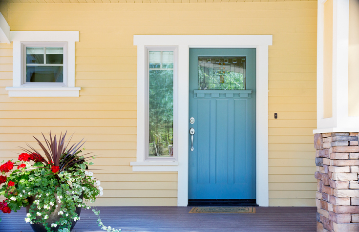 tips when choosing the best front door colour